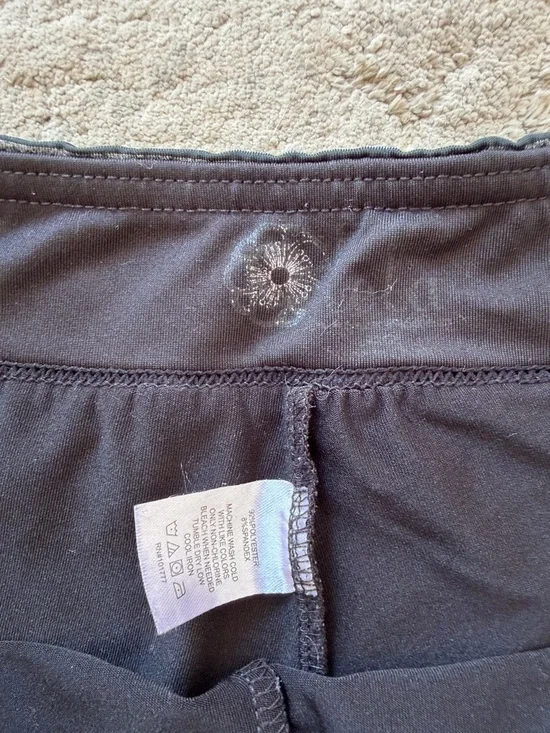 Lela Rose Black and Gray Striped Knit Skort - Picture 3 of 3